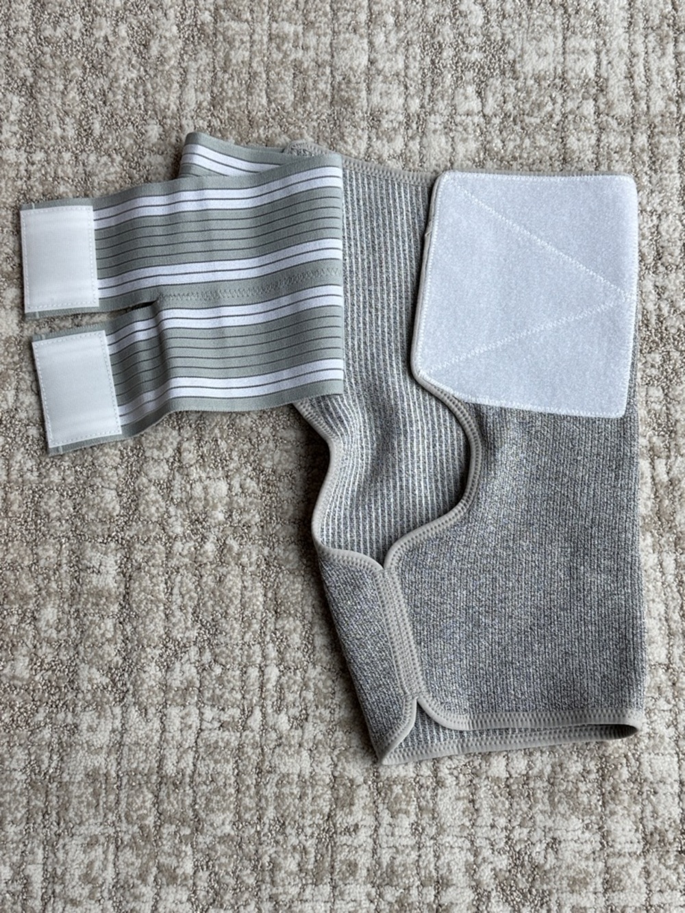 Men’s Gray Hip Compression Sleeve - Picture 2 of 5